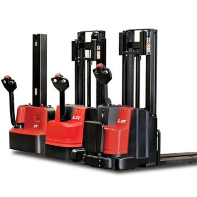 Stacker Pallet Trydan Bach